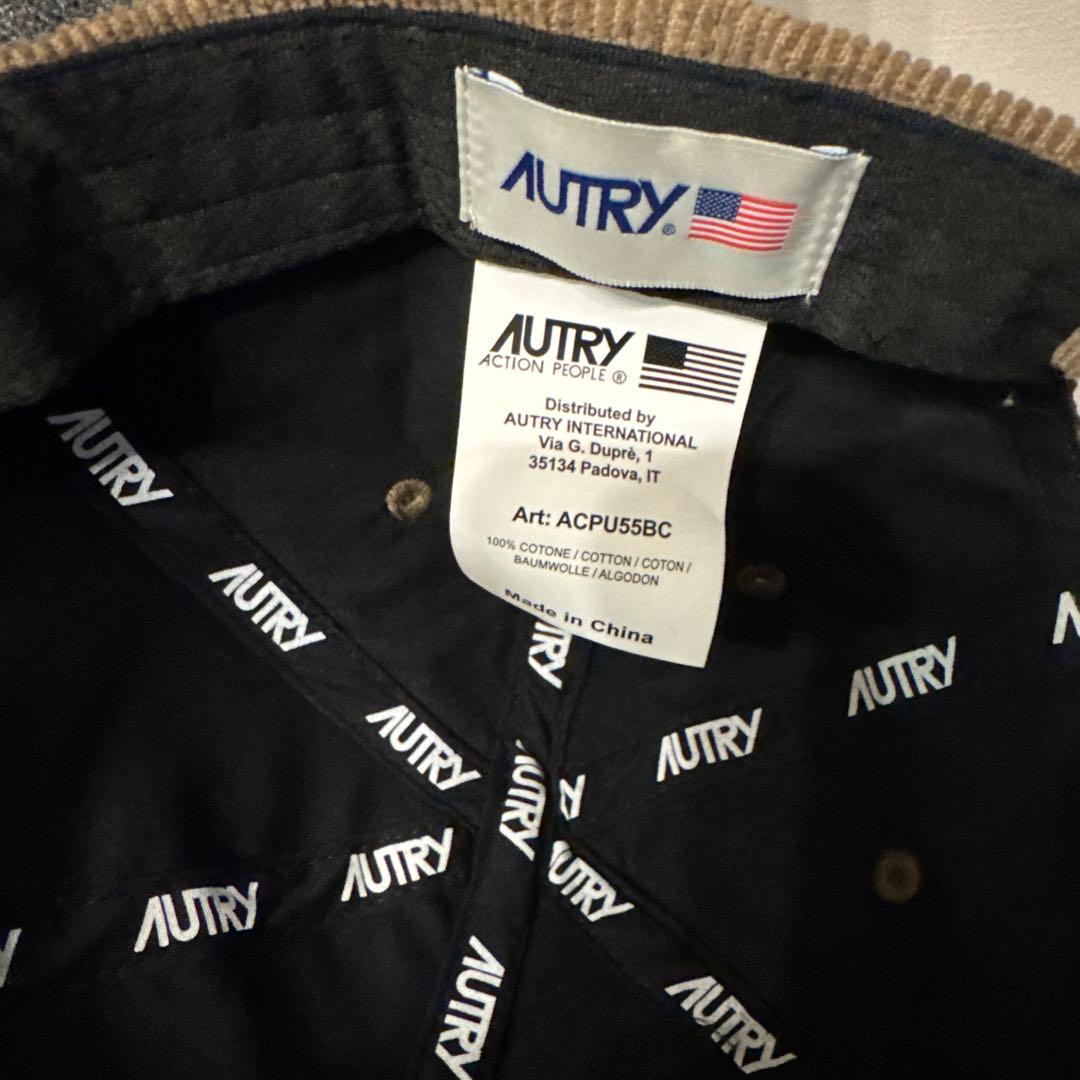 【AUTRY/オートリー】CORDUROY CAP ブラウン