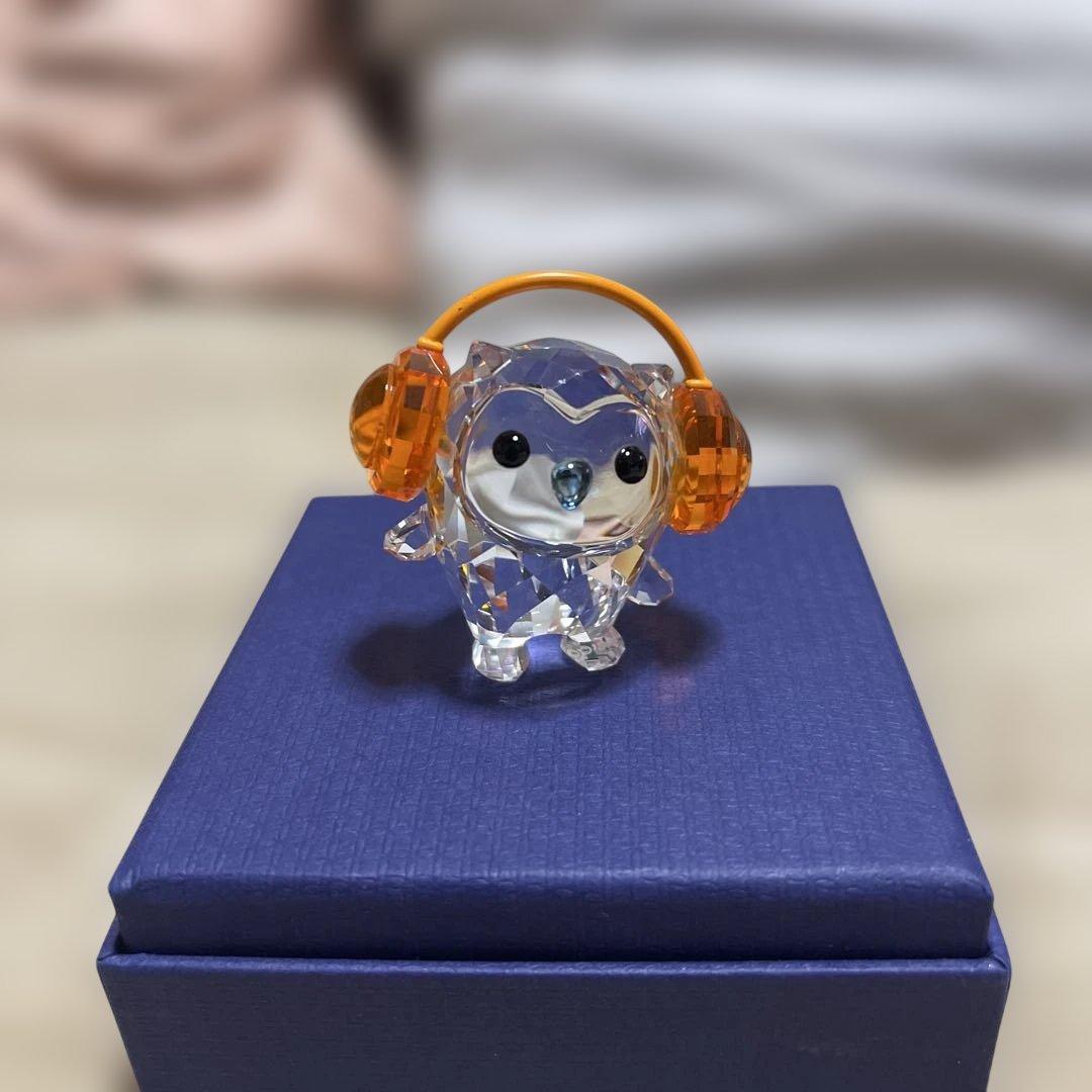 SWAROVSKI HOOT LET’S DANCE フクロウ 置物