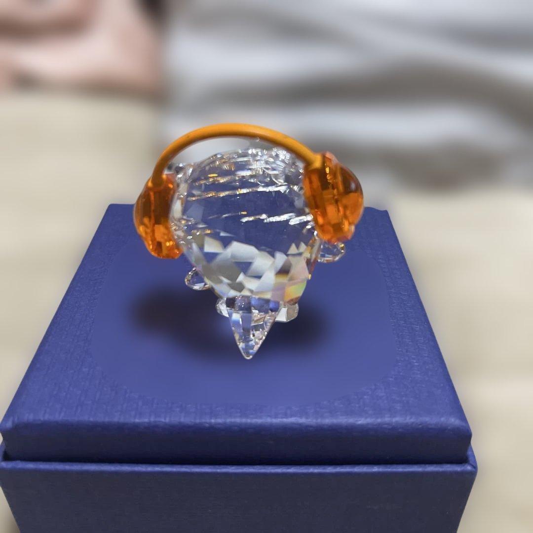 SWAROVSKI HOOT LET’S DANCE フクロウ 置物