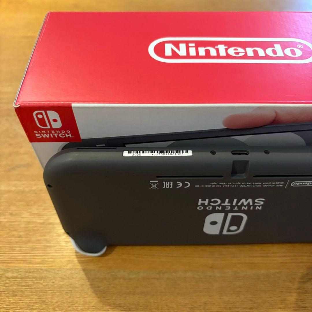 Nintendo Switch Lite グレー ACアダプター・外箱付き