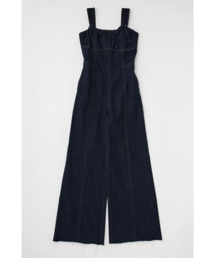 MOUSSY CORSET STRAP DENIM ジャンプスーツ
