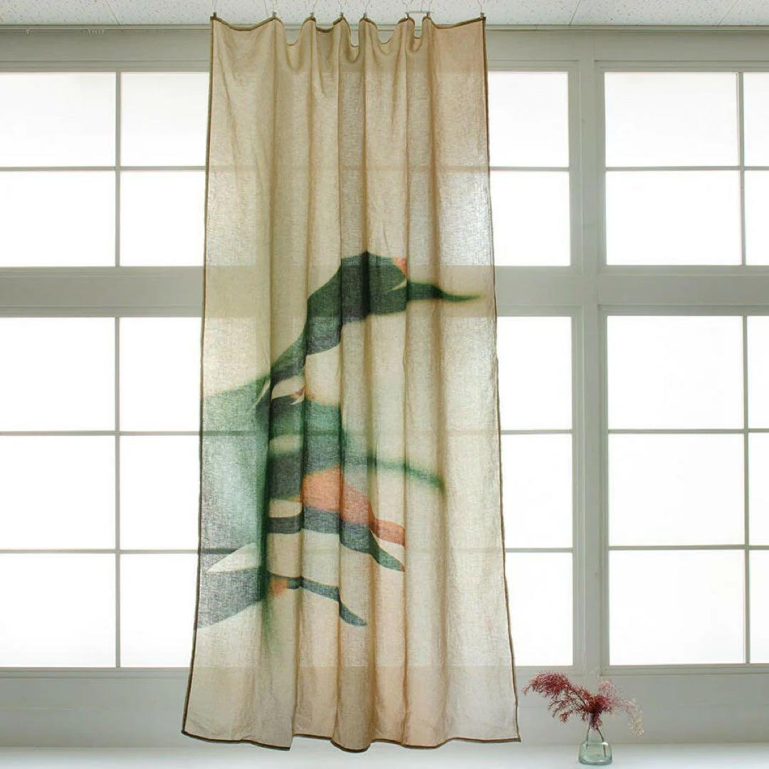 リネンマルチクロス　Orchid in a cafe