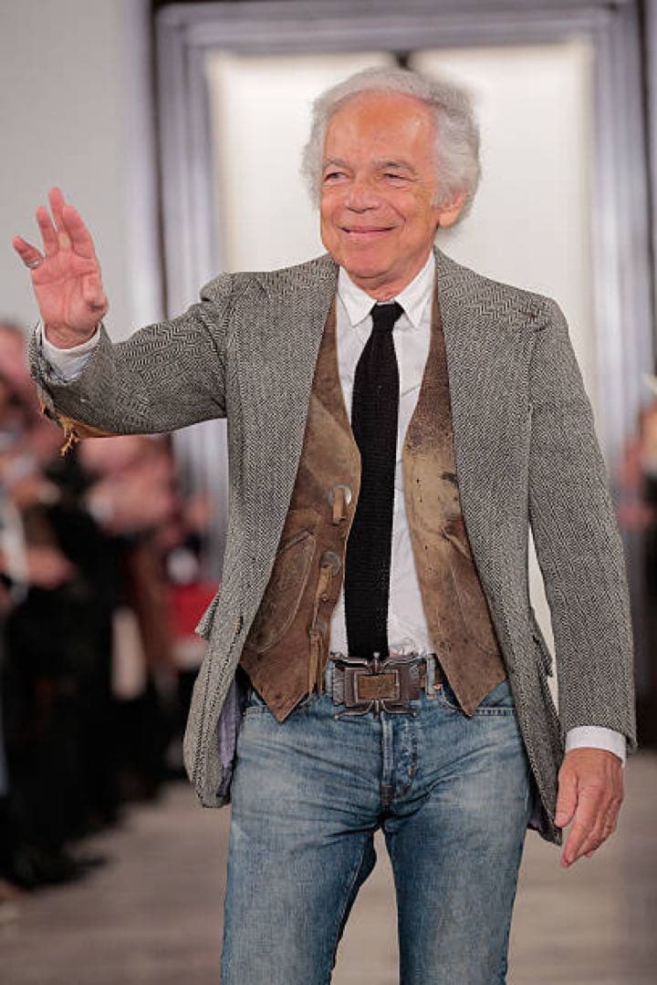 nao　ダブルアールエル　トゥールドレザーステートメントバックルベルト