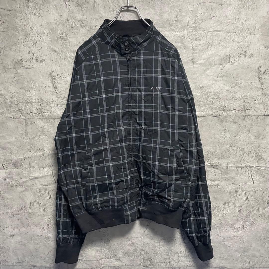 schott ショット　ARMY ブルゾン　古着　ビンテージ　ブラック　XL