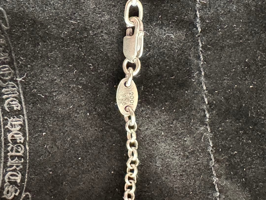 今週末出品終了 値下げ可 クロムハーツ ロールチェーン 18インチ 約46センチ
