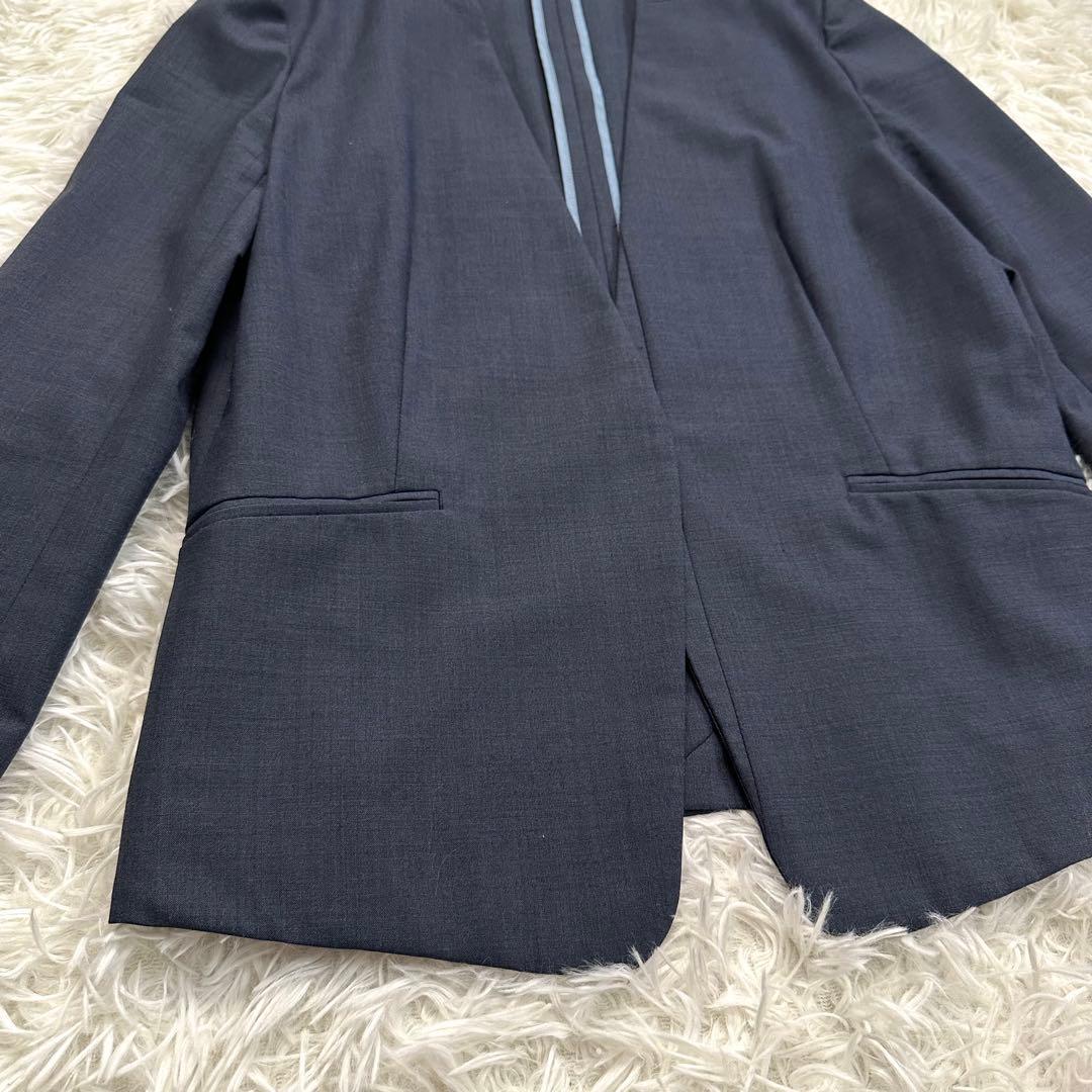 グリーンレーベルリラクシング　ライトカチリラ　ノーラペルジャケット　パンツ