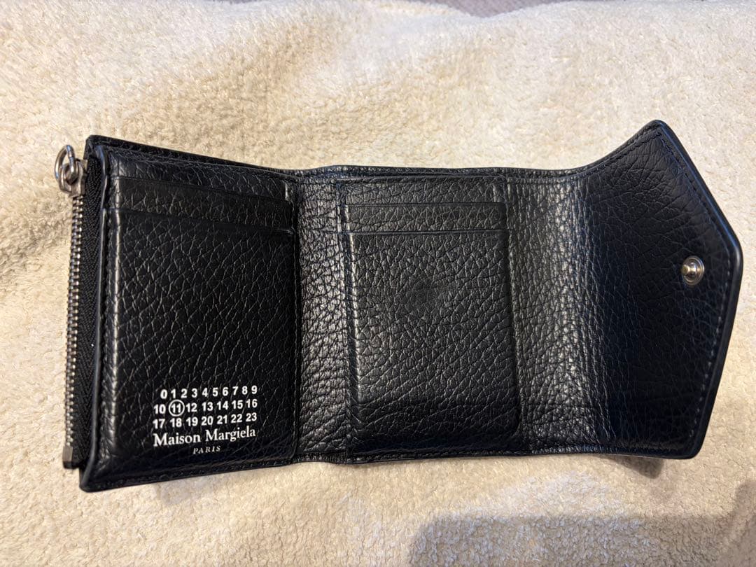 Maison Margiela 三つ折り財布 ブラック
