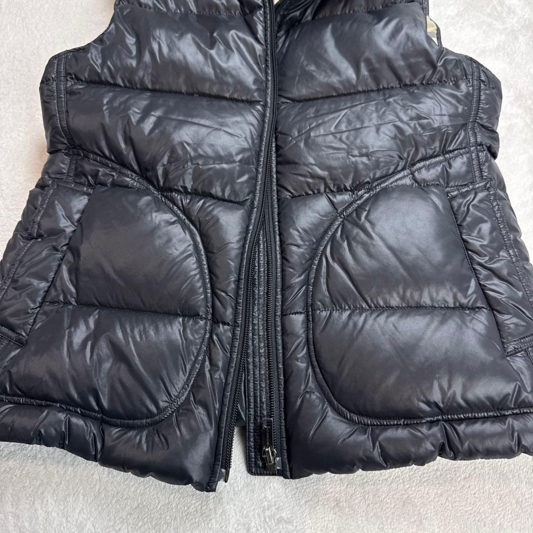 バーバリーロンドン　ダウンベスト　ブラック　Lサイズ