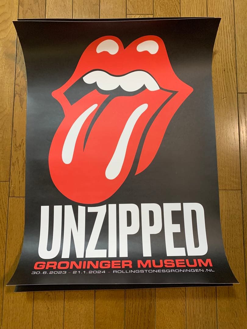 【残2枚】ローリングストーンズ展エキシビジョンポスターROLLINGSTONES