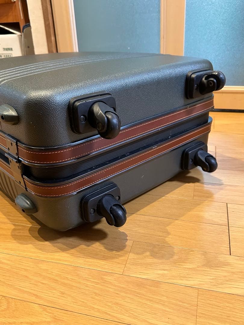 ★Samsoniteスーツケース型キャリーカート お洒落 美品