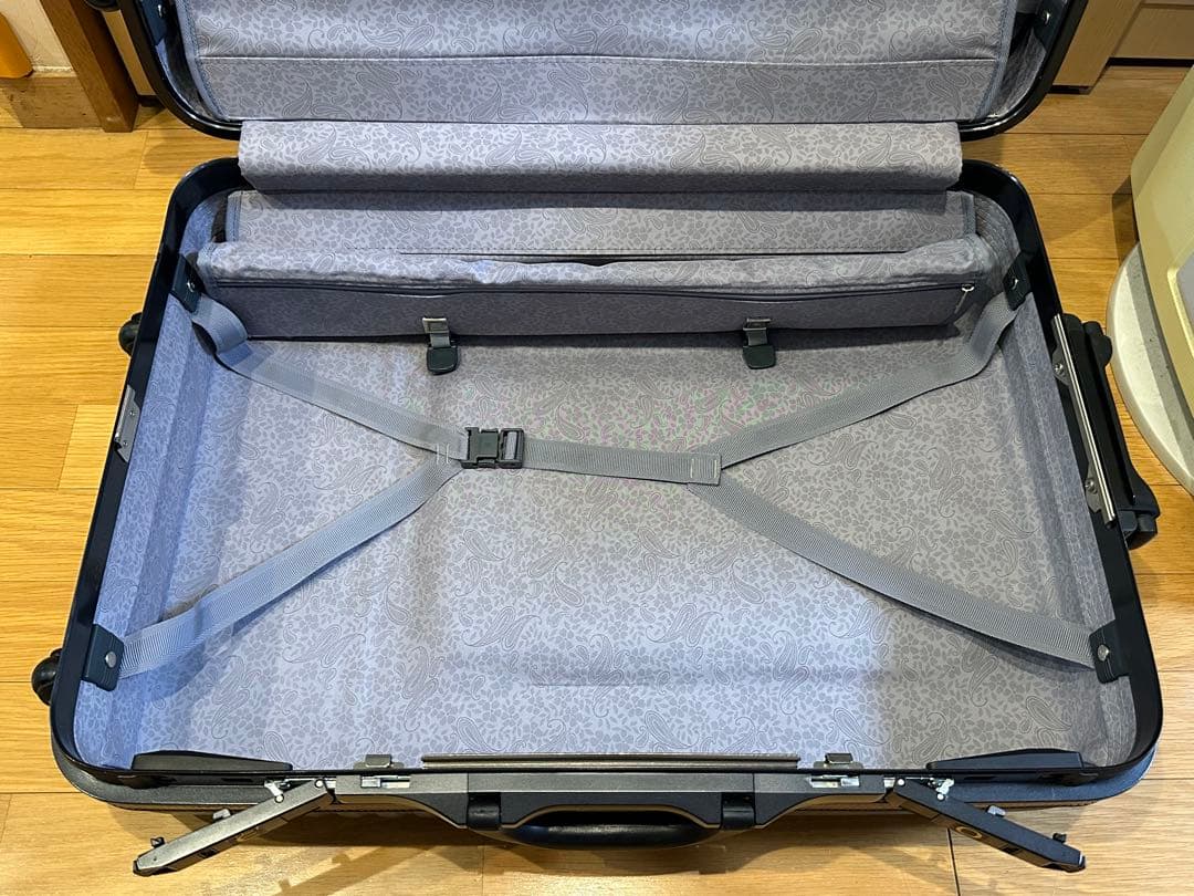 ★Samsoniteスーツケース型キャリーカート お洒落 美品