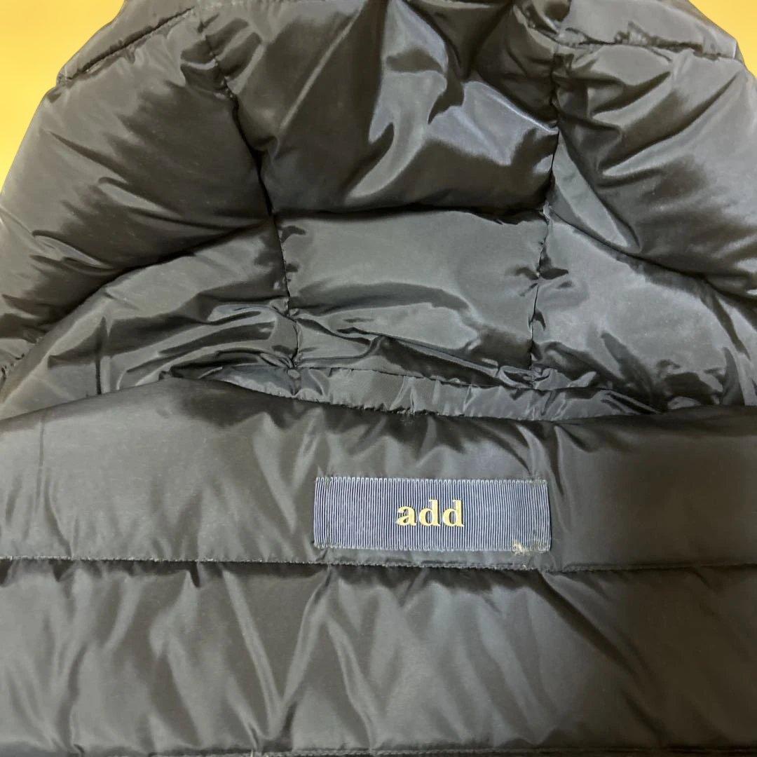 超美品！add ネイビー ダウンジャケット