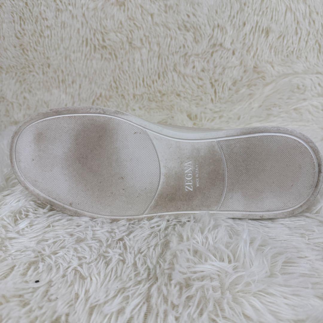 【日本限定カラー】エルメネジルド ゼニア トリプルステッチ スリッポン レザー