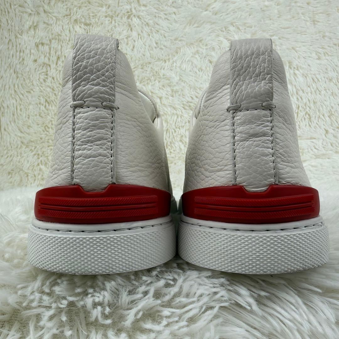 【日本限定カラー】エルメネジルド ゼニア トリプルステッチ スリッポン レザー