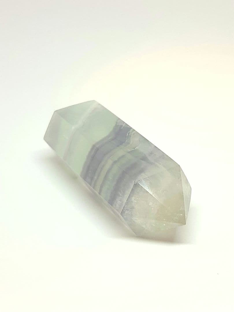 パステル　フローライト　ポイント　六角柱　虹　蛍石　ゆめかわ　合言葉割引