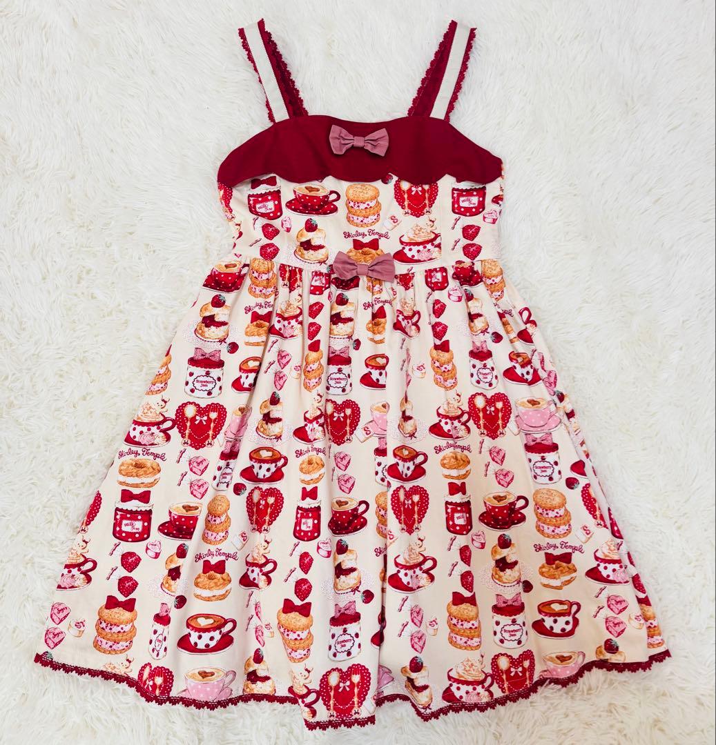 シ*ア様 シャーリーテンプル【150】JSK スイーツ