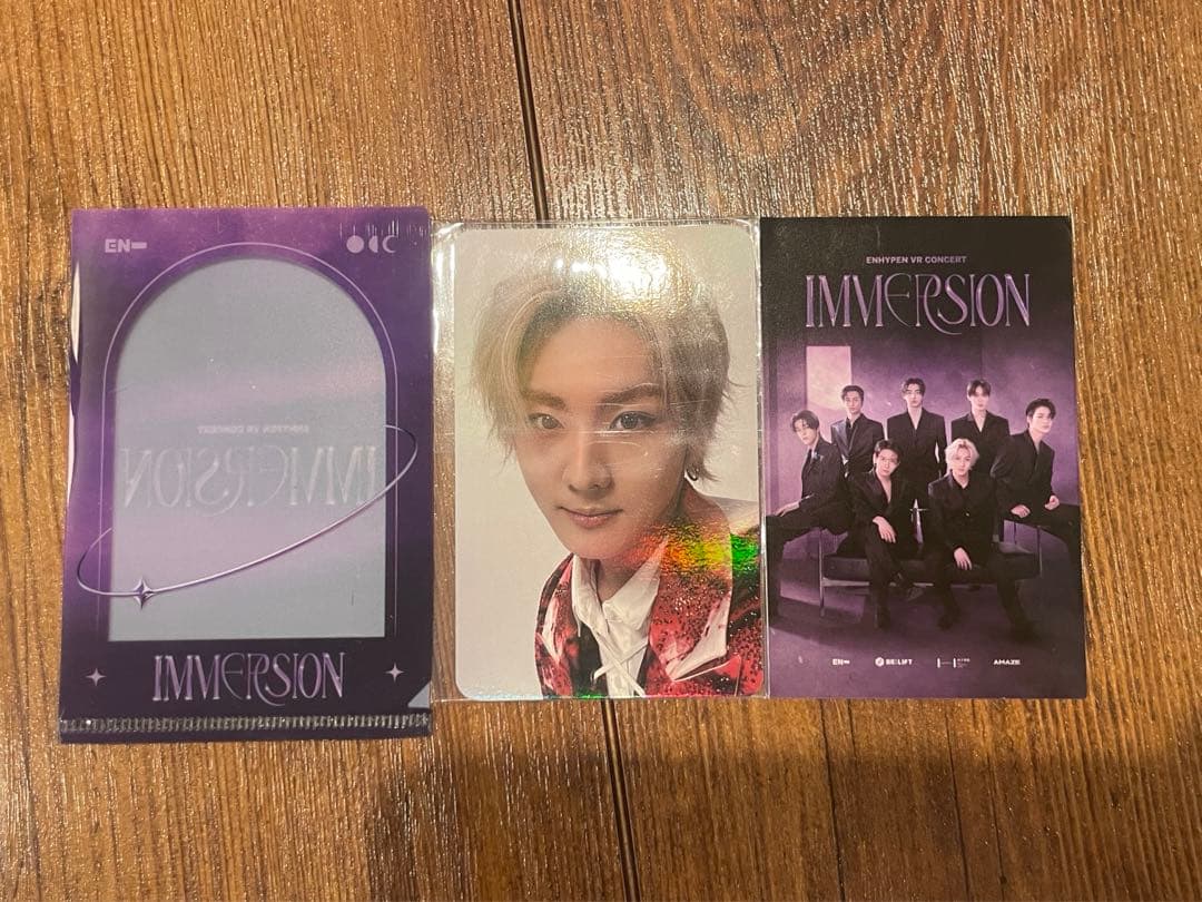 て*る様 ENHYPEN VR IMMERSION ジョンウォン レア トレカ