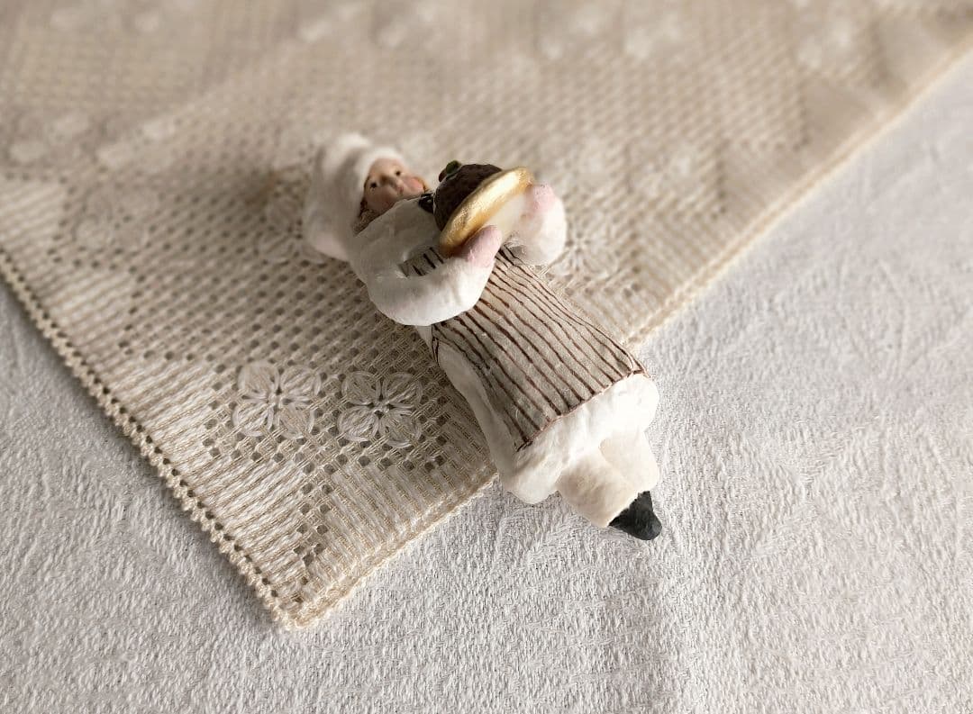 【まーちゃんさま】christmas doll ❀パティシエの女の子オーナメント