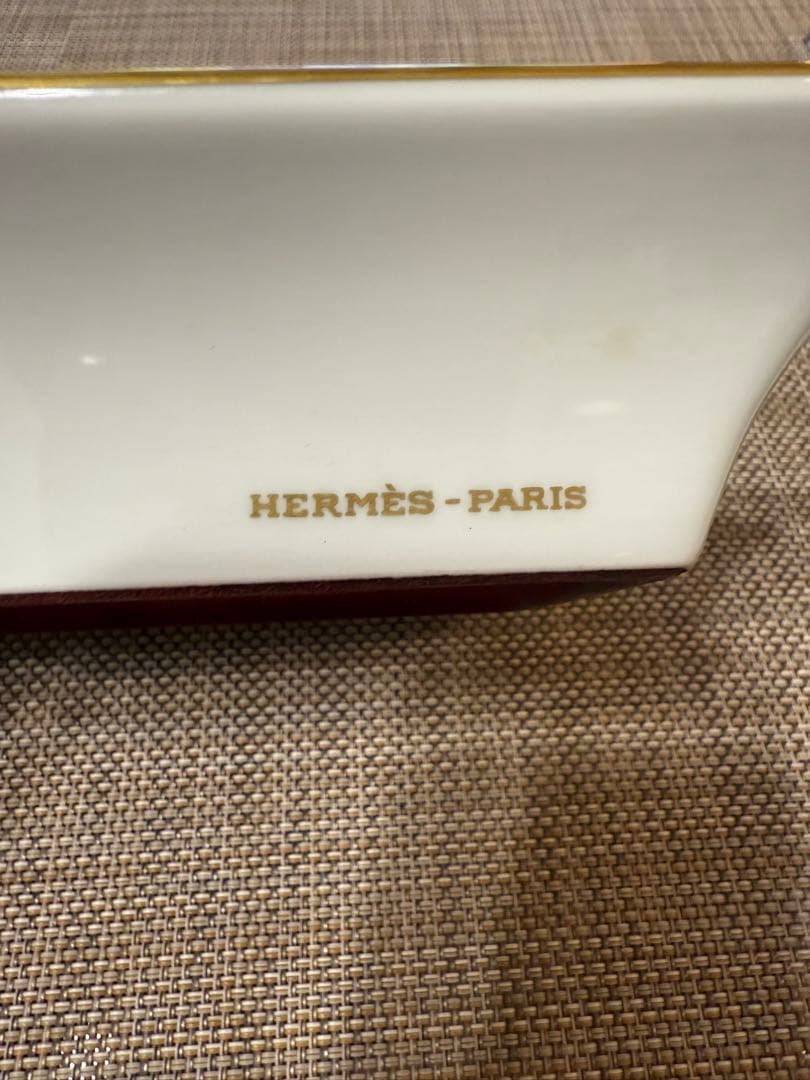 エルメス　アッシュトレイ　灰皿　虎　プレート