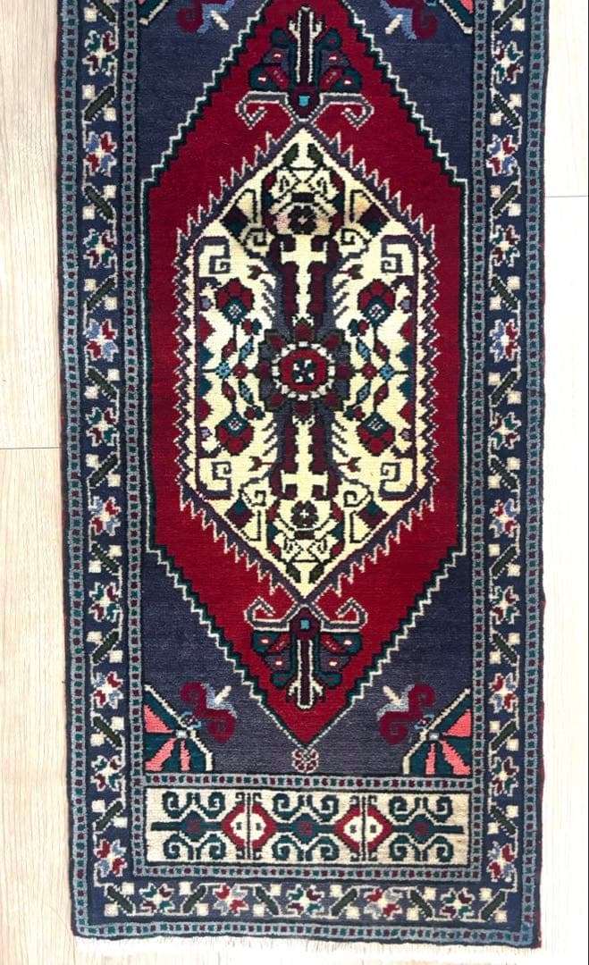 トルコ絨毯　カーペット　ラグ　マット　120センチ