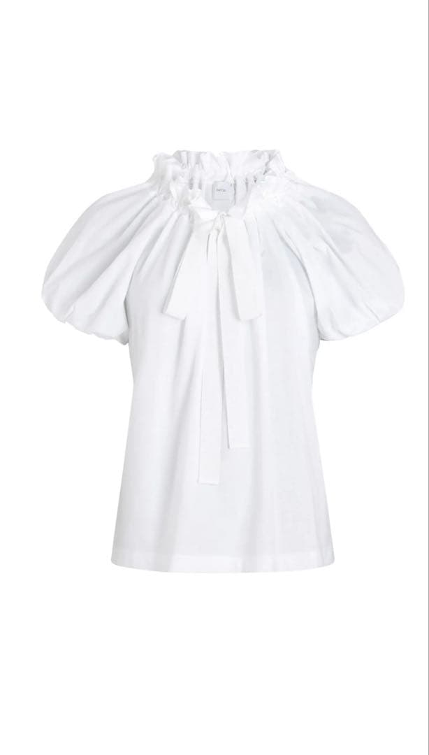 新品タグ付PATOUパトゥ☆ドローストリング 半袖Tシャツ　XS☆