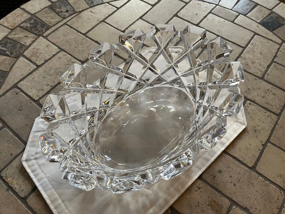 高級ガラス製置物！