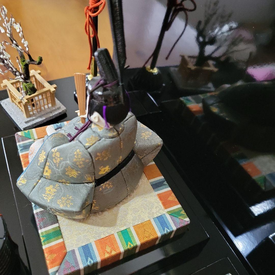 木目込雛人形 桃山雛 親王飾り