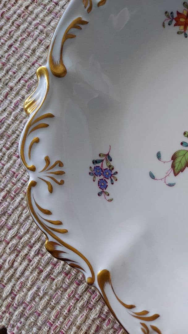 ヴィンテージ　ヘレンド　アポニー【インドの花】