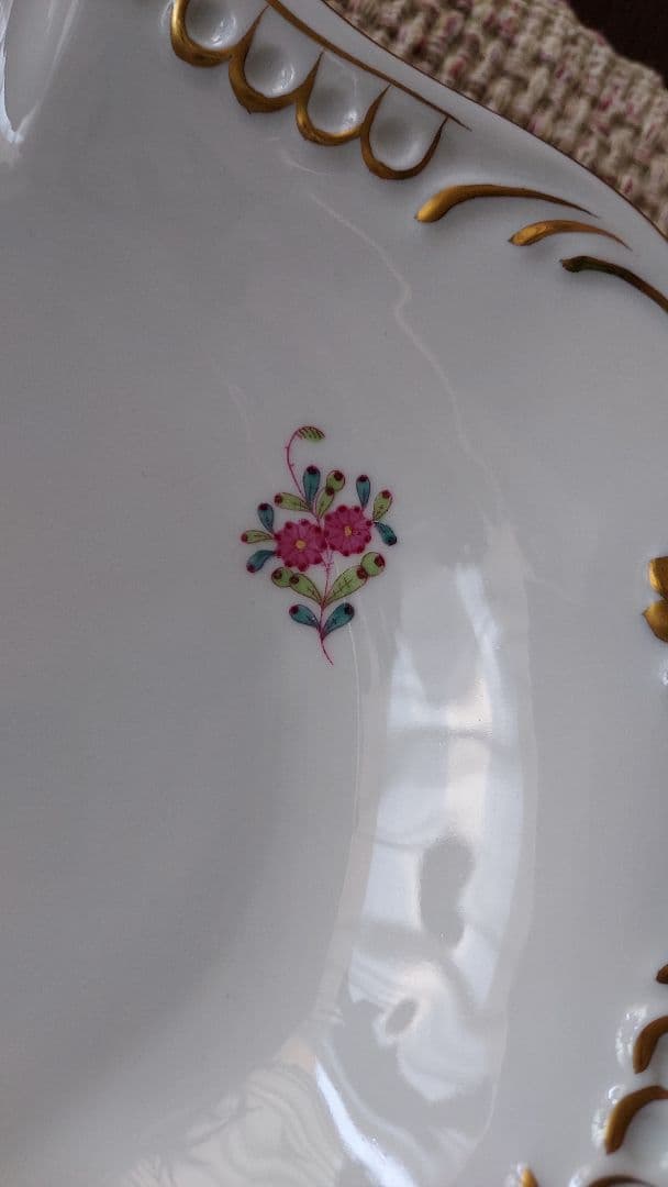 ヴィンテージ　ヘレンド　アポニー【インドの花】