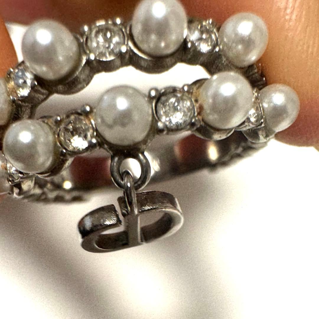 ChristianDiorリング CDロゴチャーム