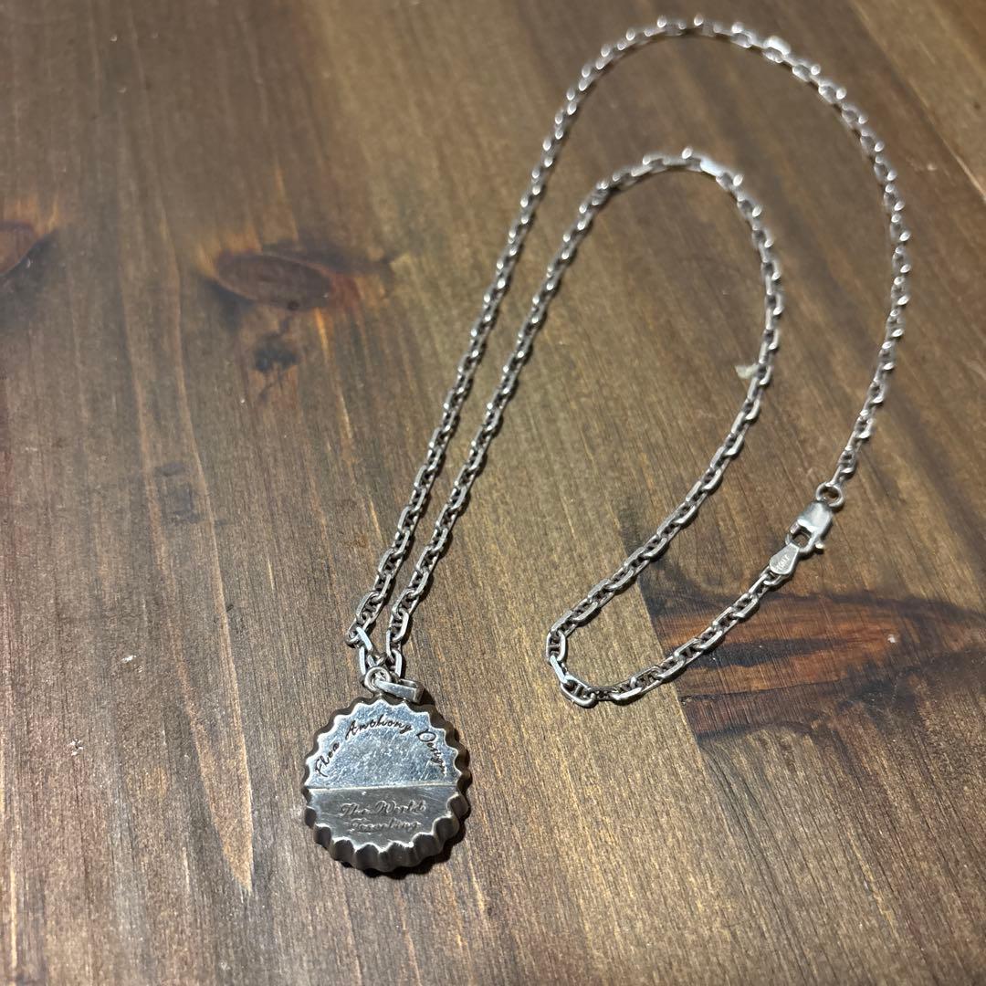 最終値下げ！フリーアンソニー　ネックレス　ビン蓋　シルバー925