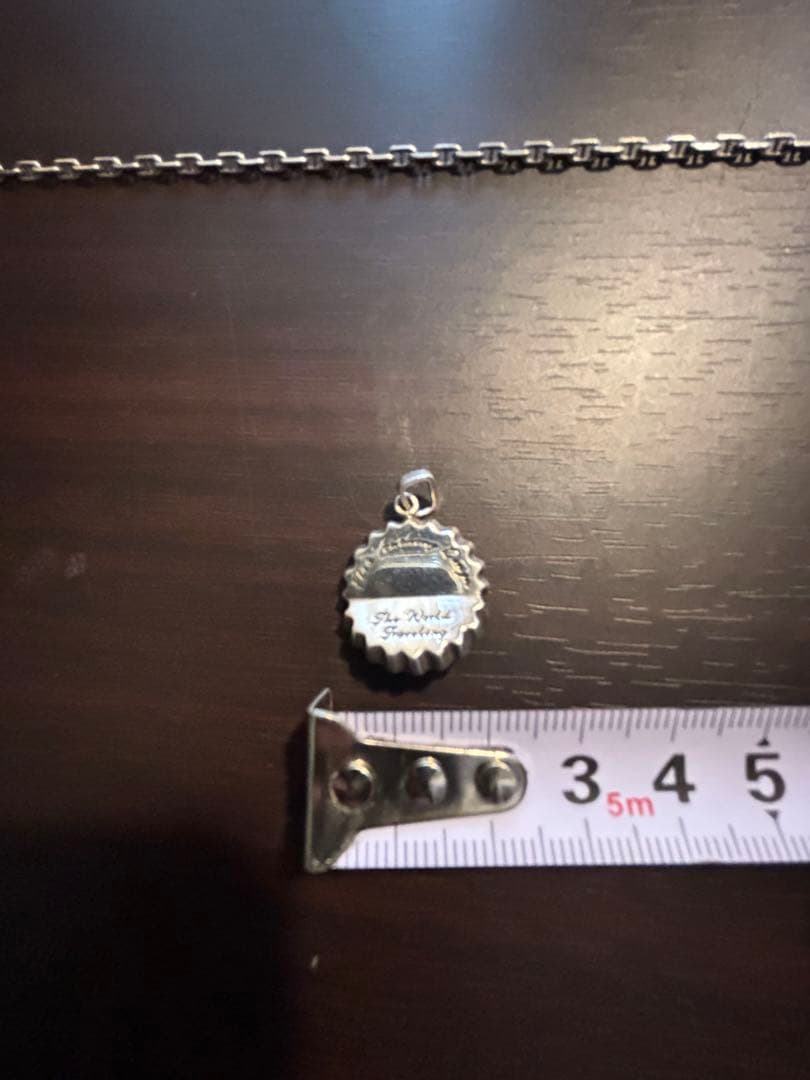 最終値下げ！フリーアンソニー　ネックレス　ビン蓋　シルバー925