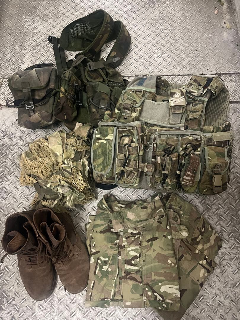 イギリス軍フル装備　実物　セット