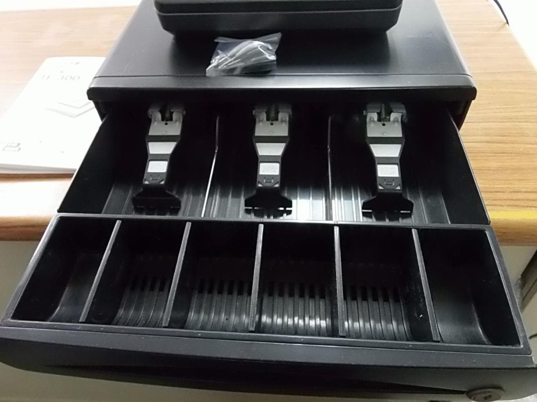 人気の黒1129店名設定無料カシオ１０部門TE-300 インボイスレジスター