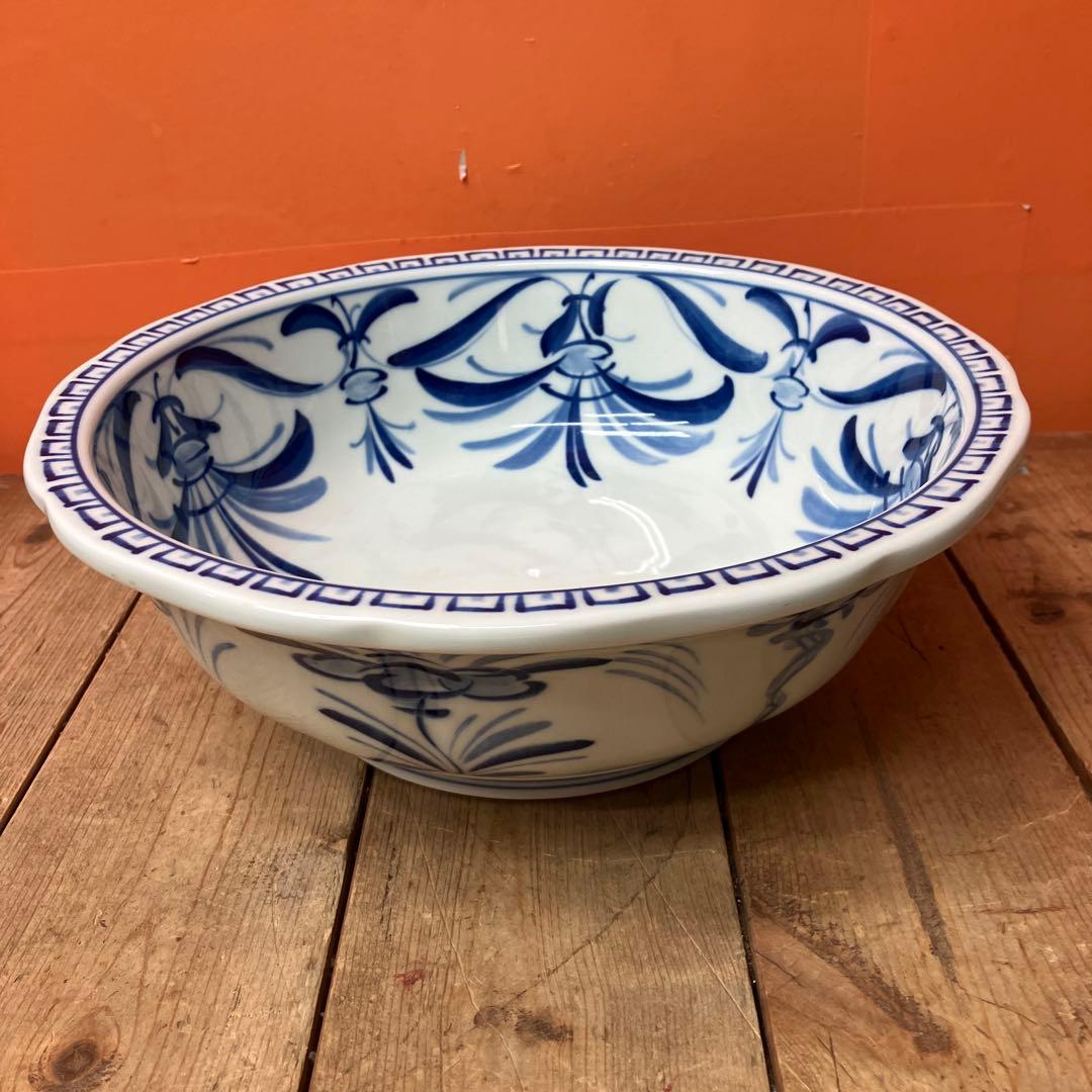 D-4 ヒロココシノ NIKKO ニッコー 食器 大鉢 ボウル 絵付け コラボ