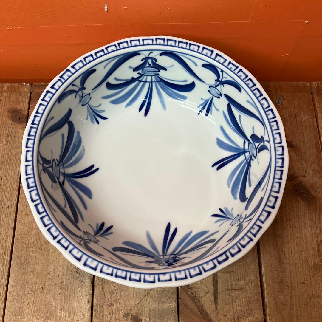 D-4 ヒロココシノ NIKKO ニッコー 食器 大鉢 ボウル 絵付け コラボ