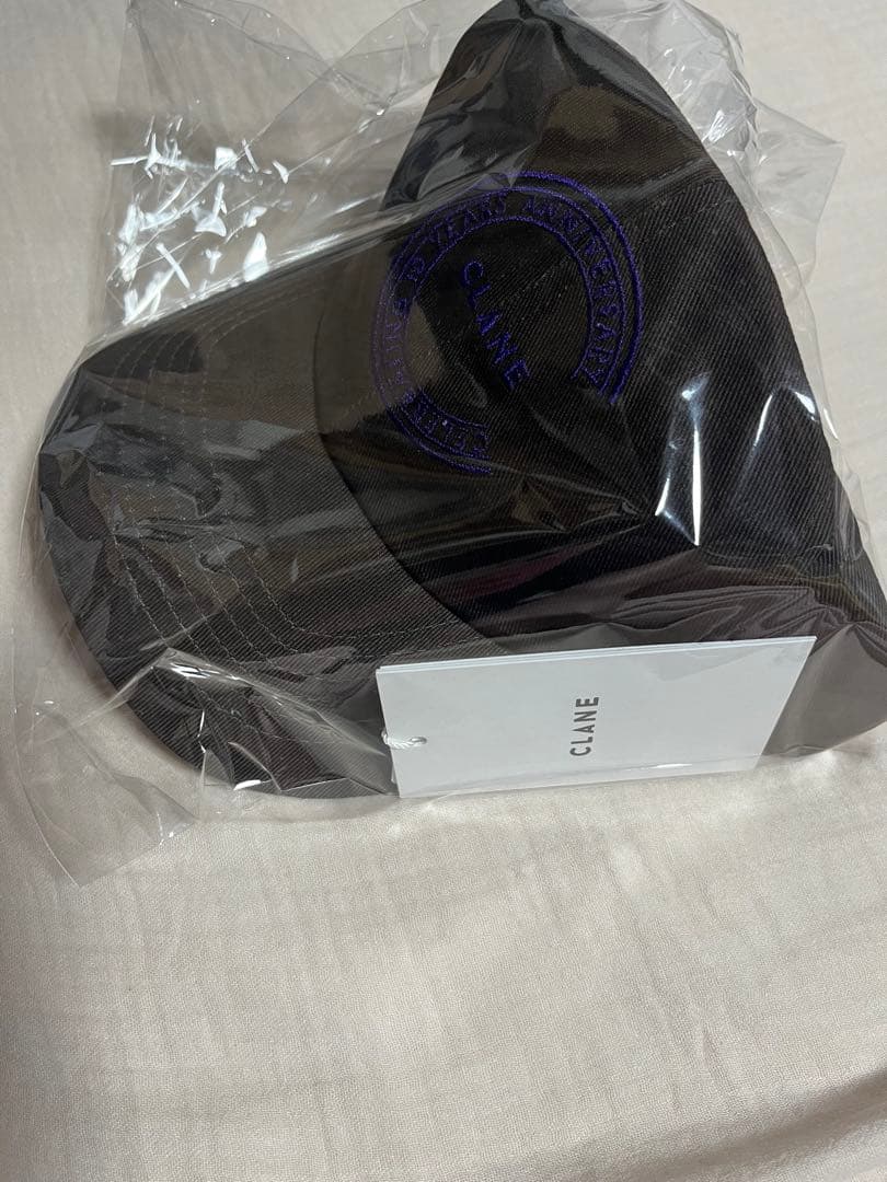 CLANE 10TH LOGO CAP ブラウン