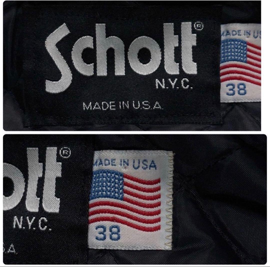 Schott Dポケット637 レザージャケット