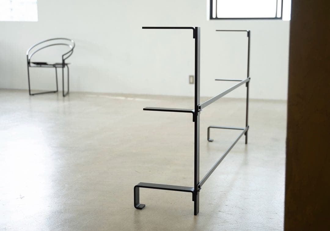 一枚板　エアーシェルフ 商品棚等 (幅180x奥行35x高さ90cm) 送料無料