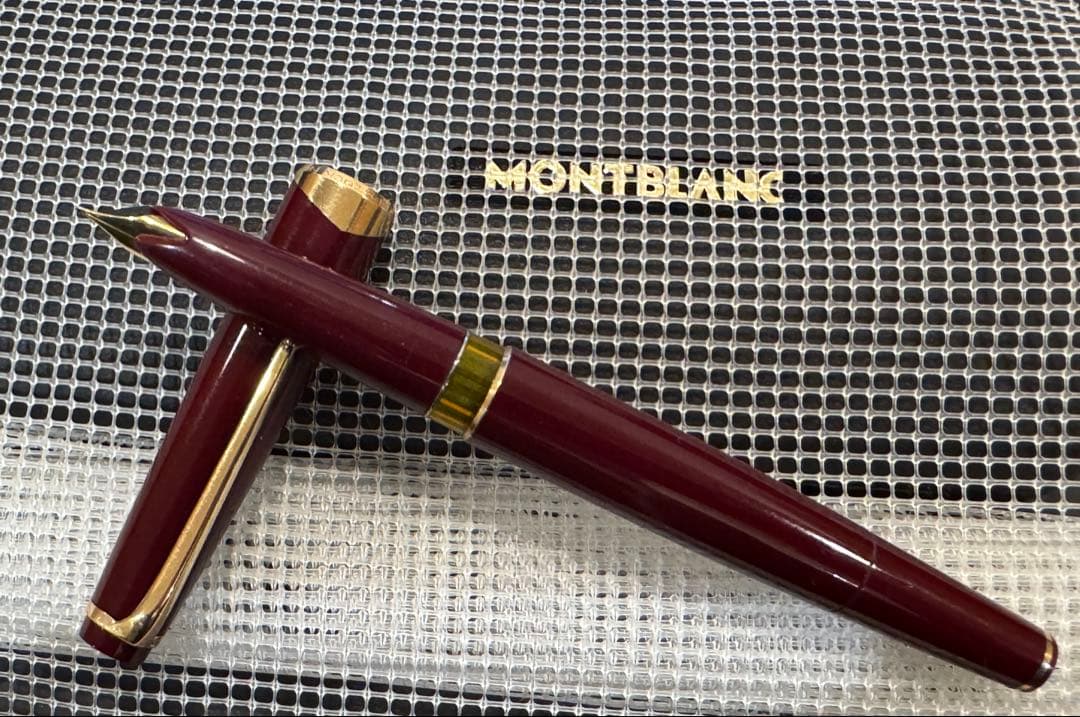 【極美品】モンブランNo12 万年筆1960s ペン先18c 750 希少