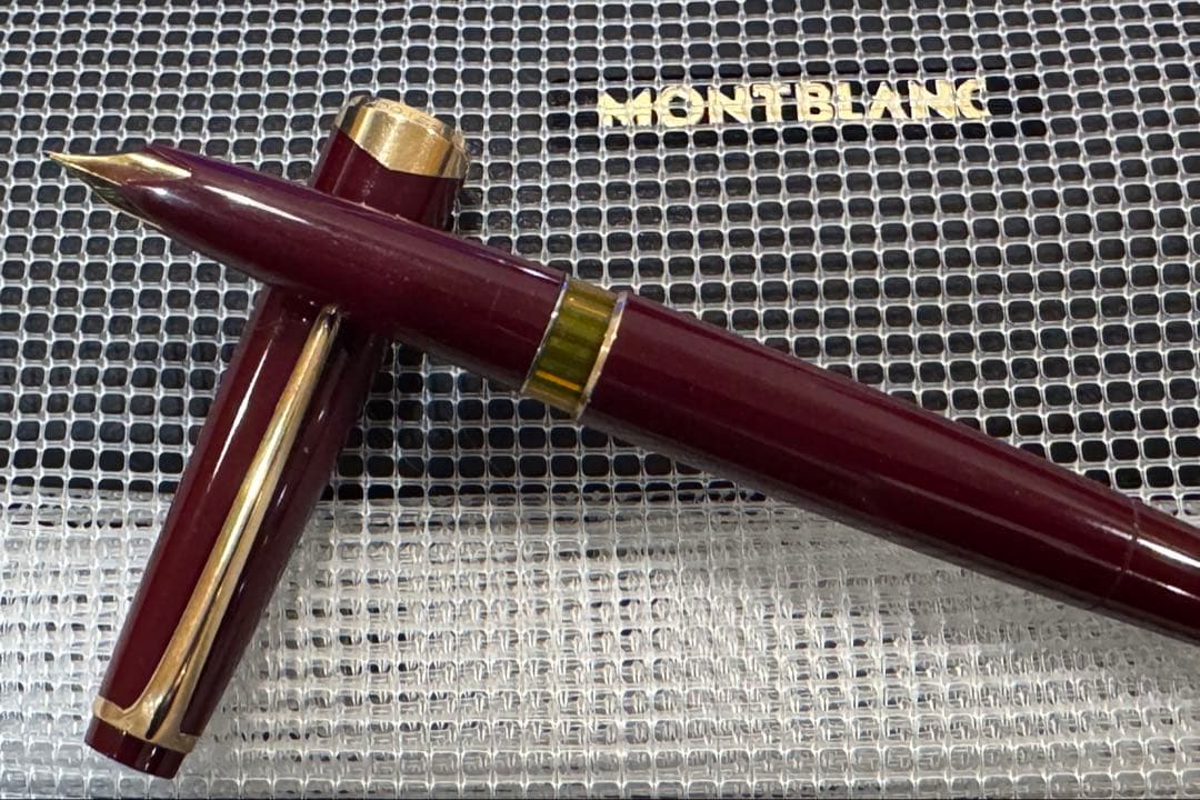 【極美品】モンブランNo12 万年筆1960s ペン先18c 750 希少