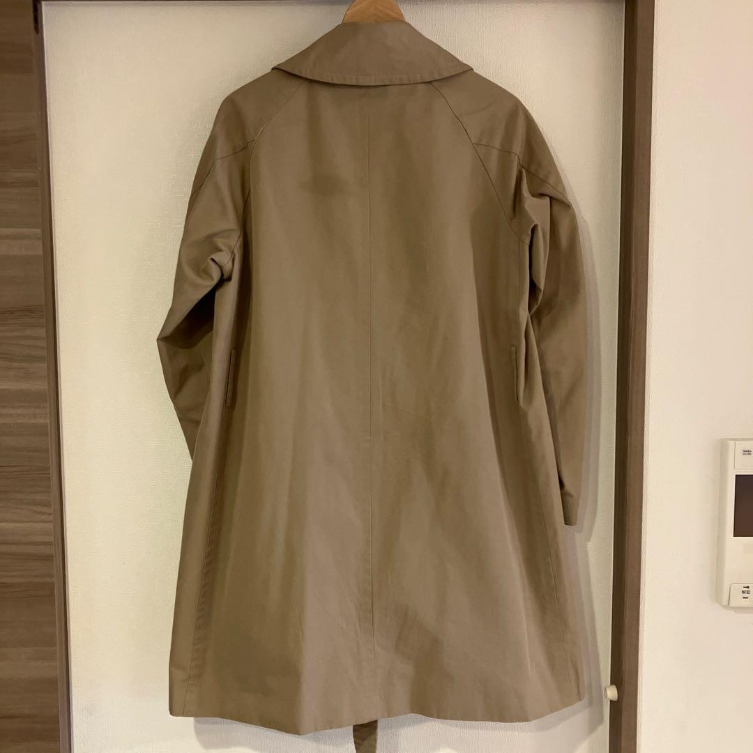 comoli タイロッケンコート size0 ベージュ コットンギャバ