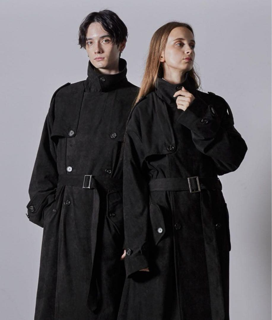 あ*様 CLEL ダブルテックフェード トレンチコート　ブラック　xsサイズ