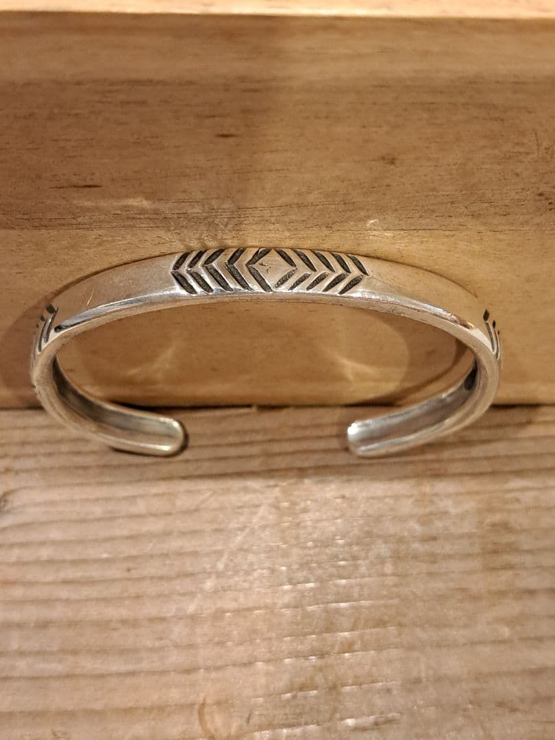 Ernie Lister アーニーリスター シルバー バングル ブレスレット