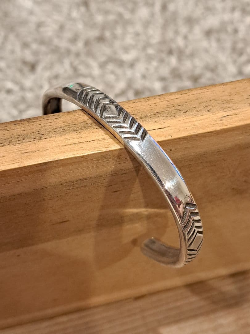 Ernie Lister アーニーリスター シルバー バングル ブレスレット