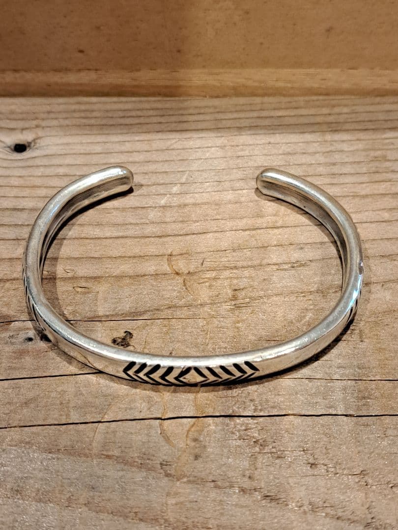 Ernie Lister アーニーリスター シルバー バングル ブレスレット