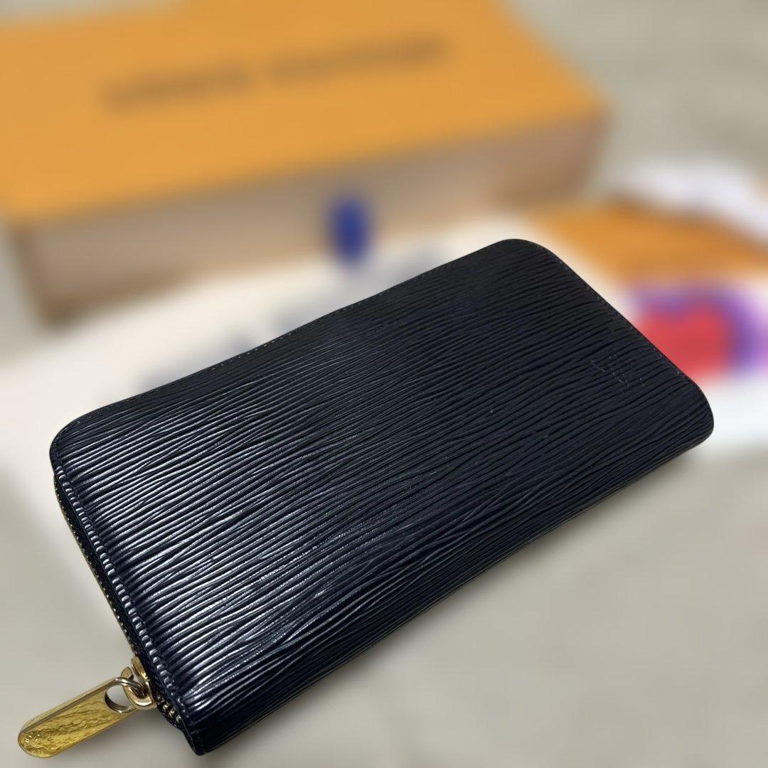 Louis Vuitton 長財布 ジッピーウォレット　エピ　ブラック