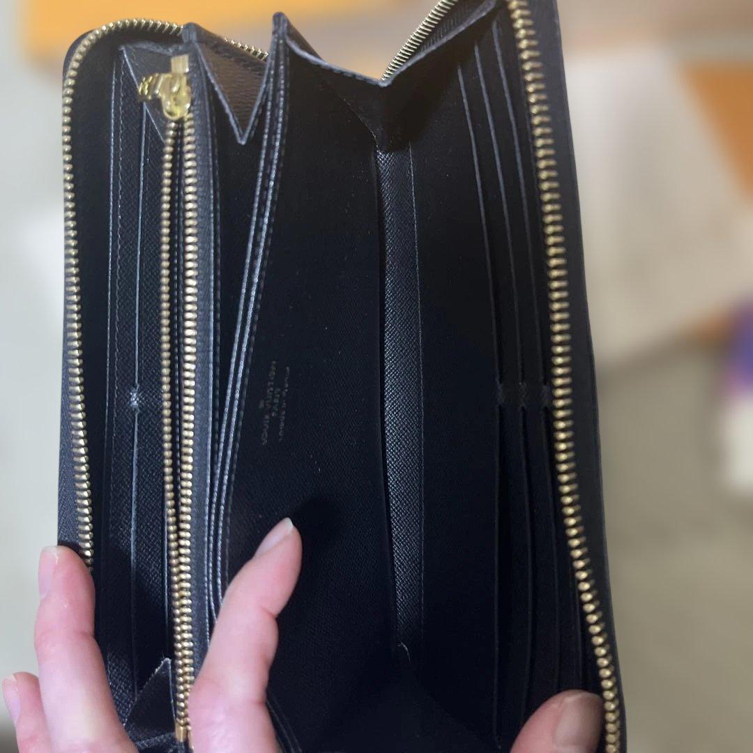 Louis Vuitton 長財布 ジッピーウォレット　エピ　ブラック