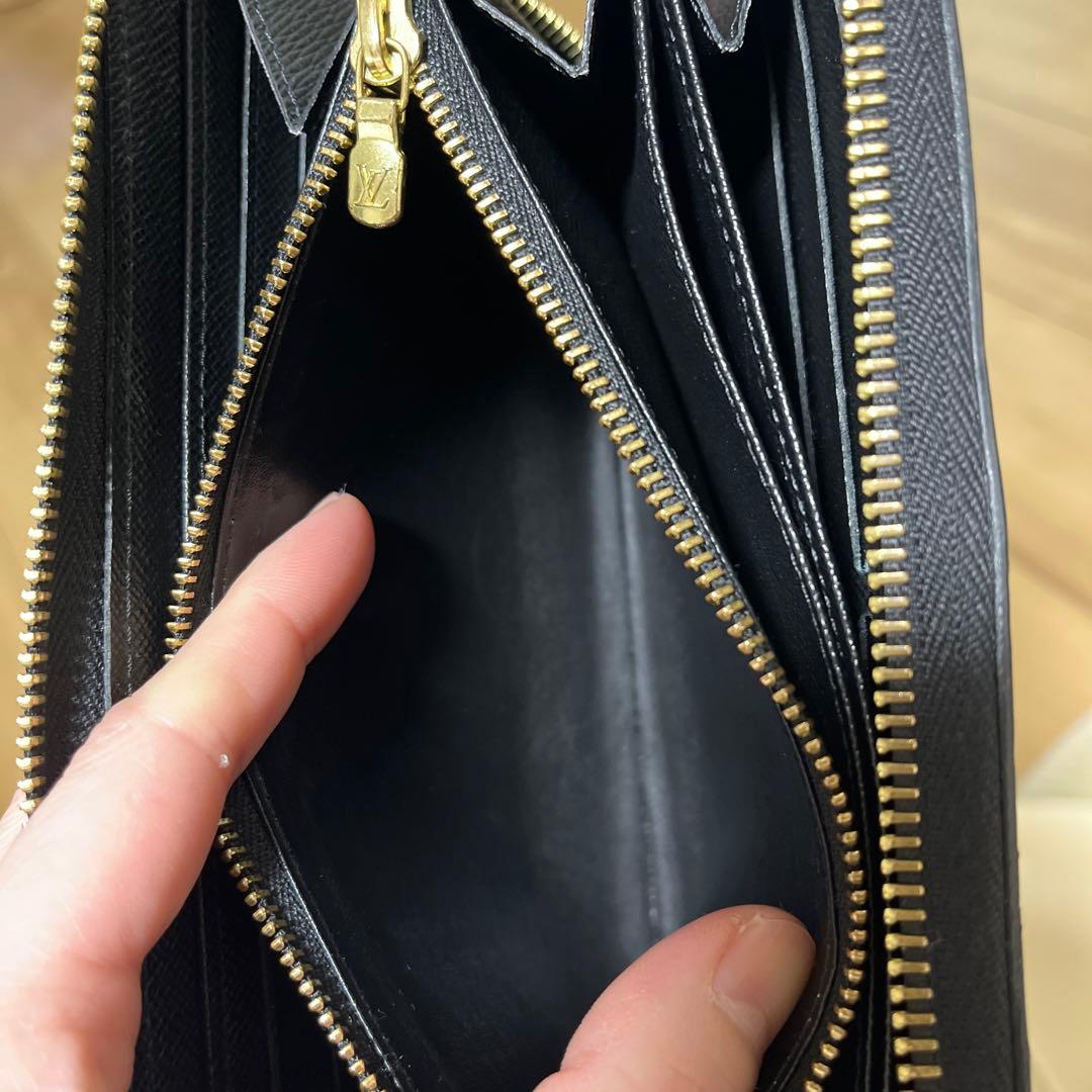 Louis Vuitton 長財布 ジッピーウォレット　エピ　ブラック