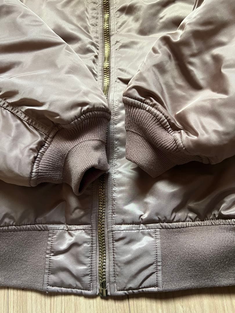 VETEMENTS×ALPHAINDUSTRIES MA-1 ピンク　Sサイズ